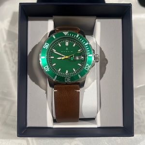 Nautis watch leather band